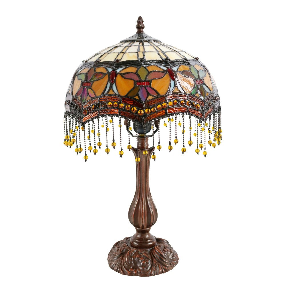 Madonna Style Beaded Table Lamp