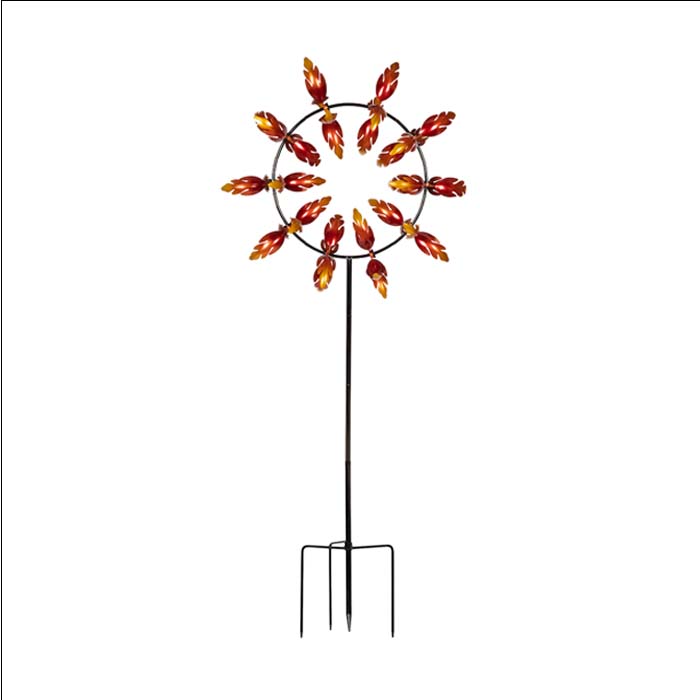 Magic In Motion Garden Wind Spinner - Flame