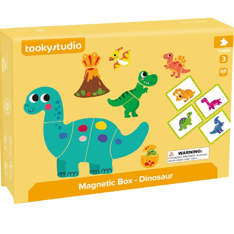 Kids Magnetic Box Dinosaur Activity Set