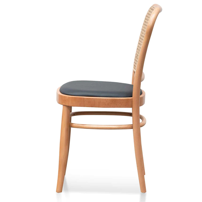 Mahogany Majesty Dining Chair - Natural