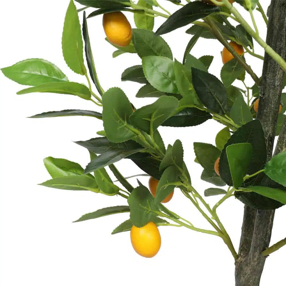 Majestic Artificial Lemon Tree with Lemons 150cms