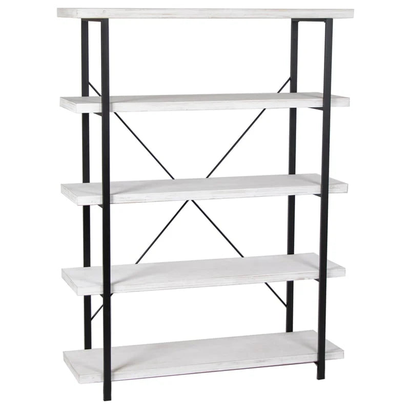 Majestic Display Emporium 5-Tier Shelf Unit - White