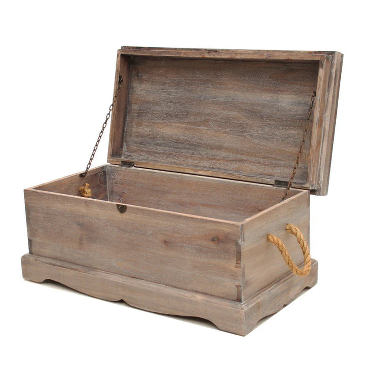 Majestic Storage Medium Blanket Box - Weathered Oak