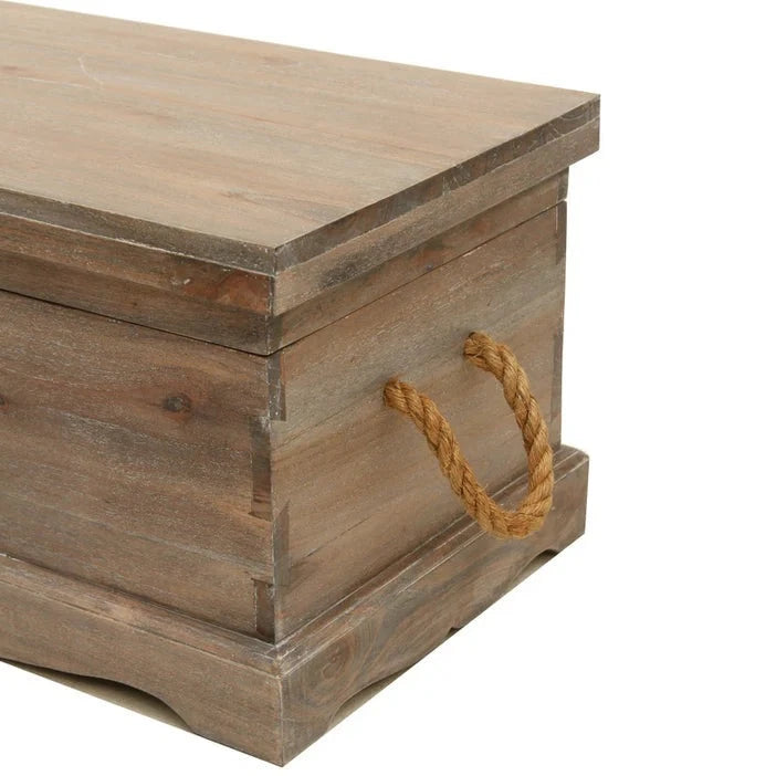 Majestic Storage Medium Blanket Box - Weathered Oak