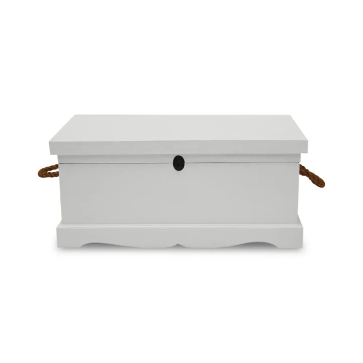 Majestic Storage Medium Blanket Box - White