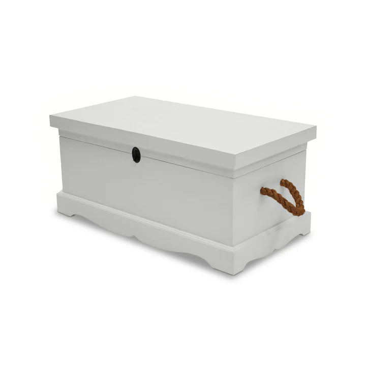 Majestic Storage Medium Blanket Box - White