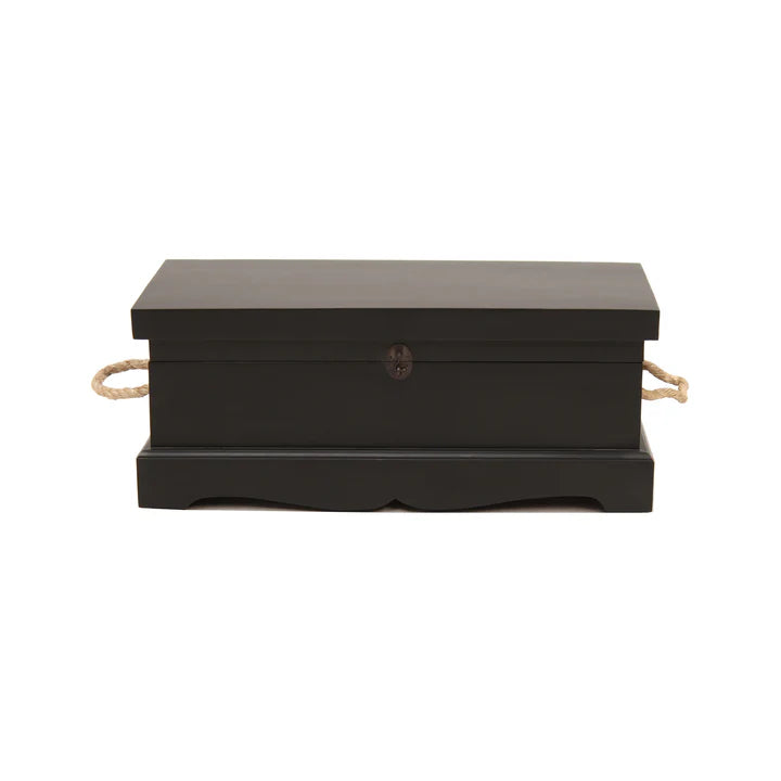 Majestic Storage Small Blanket Box - Black