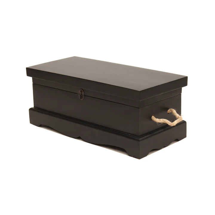 Majestic Storage Small Blanket Box - Black