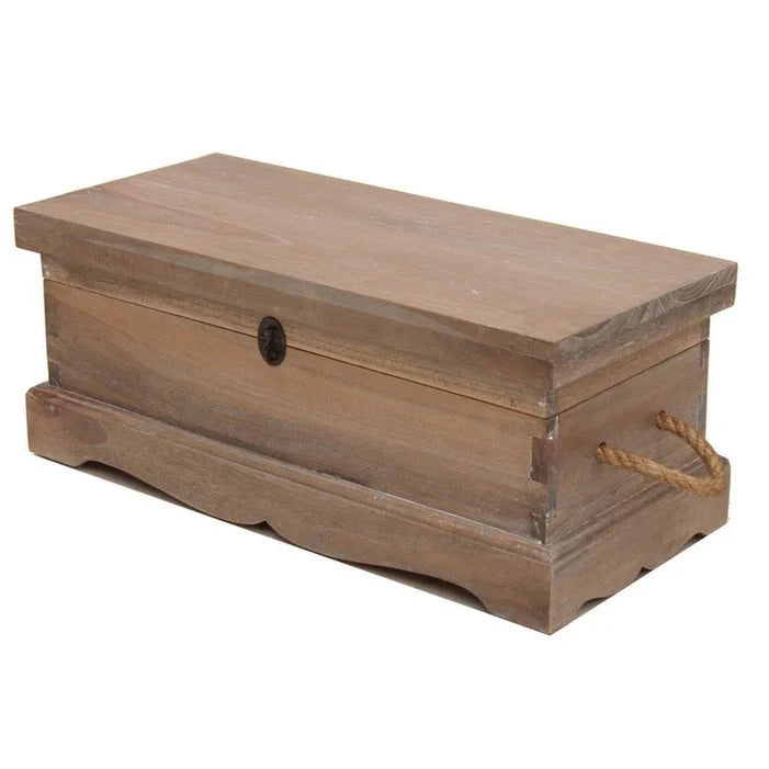 Majestic Storage Small Blanket Box - Weathered Oak