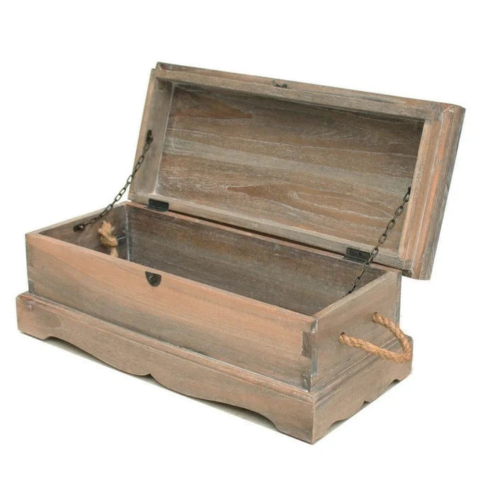 Majestic Storage Small Blanket Box - Weathered Oak