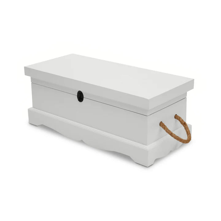 Majestic Storage Small Blanket Box - White