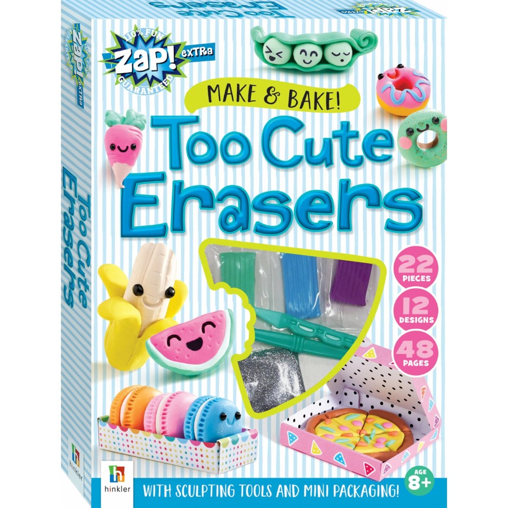 Make Your Own Cute Erasers