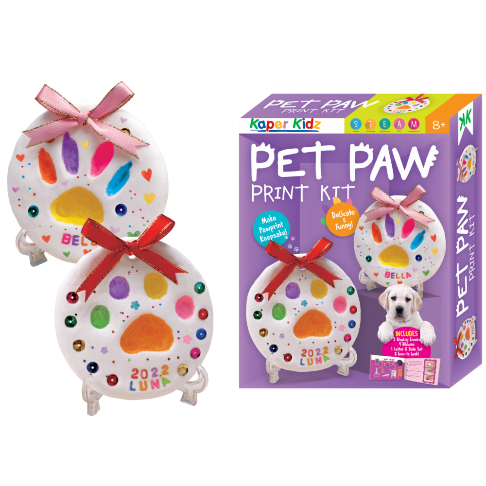 Make Your Own Pet Paws Print Kit