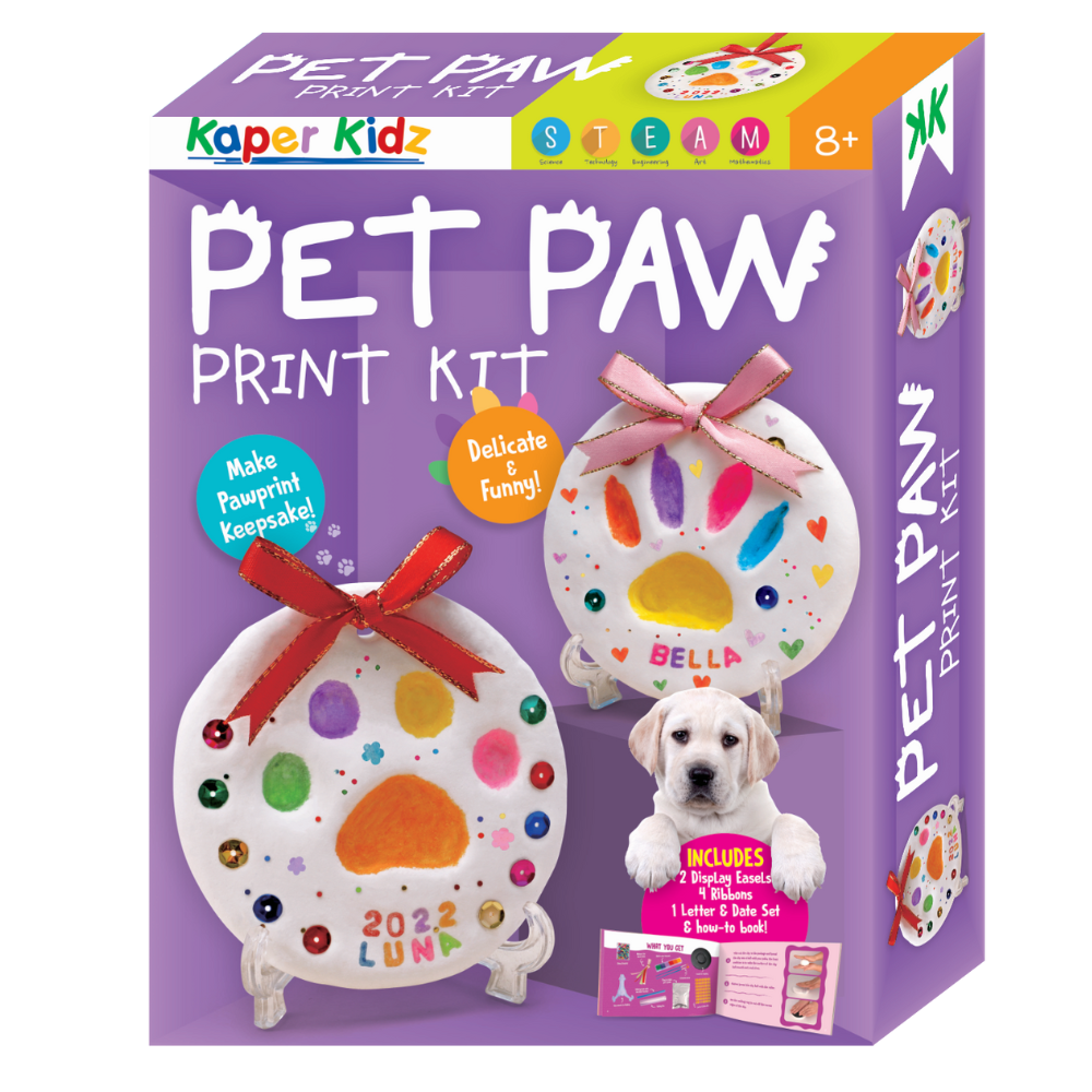 Make Your Own Pet Paws Print Kit