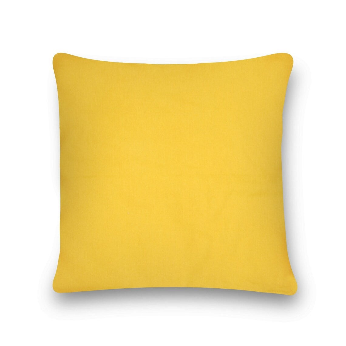 Mandarin Lady Inspired Cotton Cushion Cover 50 x 50cms - Yellow