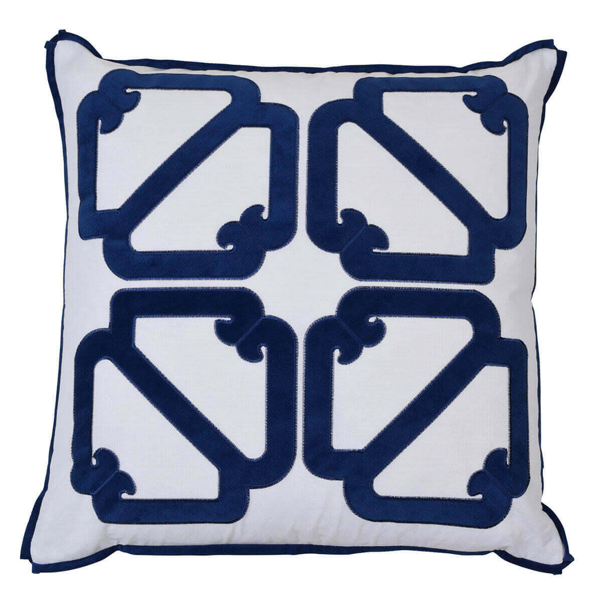 Manly Velvet 55x55cm Cushion Cover - Navy