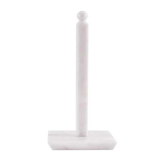 Marble Square Paper Towel Holder - White