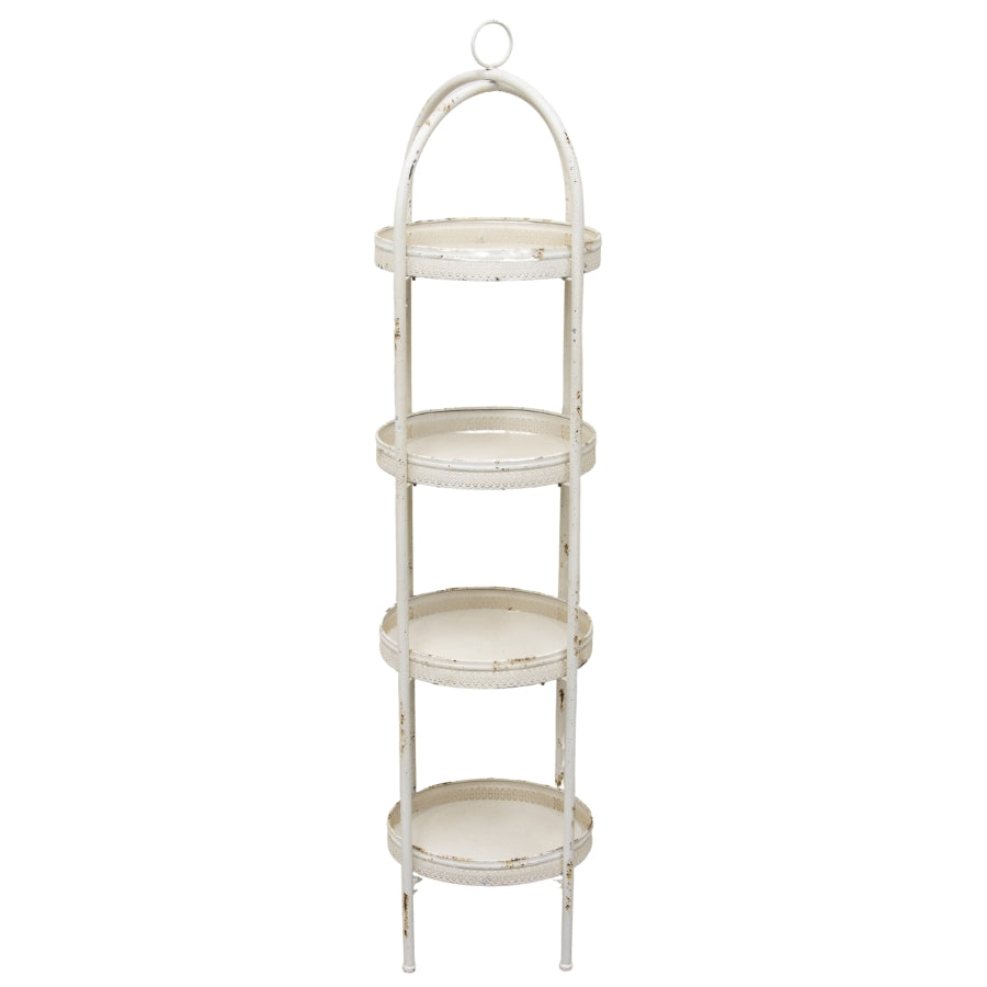 Martinique 4-Round Shelf Unit Plant Stand - 154cms