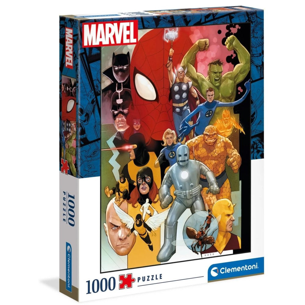 Marvel Characters 1000 Pieces Jigsaw Puzzle