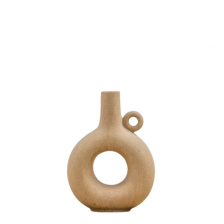 Matt Ceramic Vase with Texture (Available in 2 Colors)