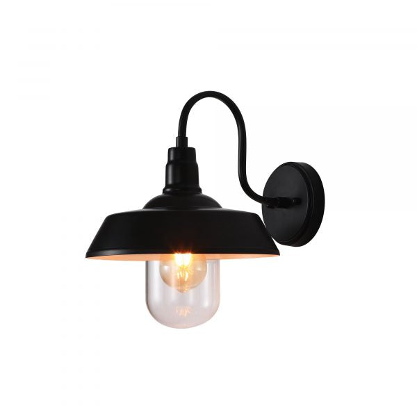 Matt Finish Barn Style Wall Light (Available in 2 Colors)