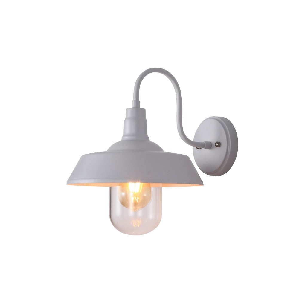 Matt Finish Barn Style Wall Light (Available in 2 Colors)