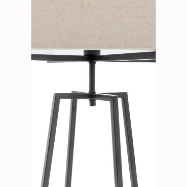 Matte Square-Edged Metal Dimmable Floor Lamp - Available in 2 Sizes