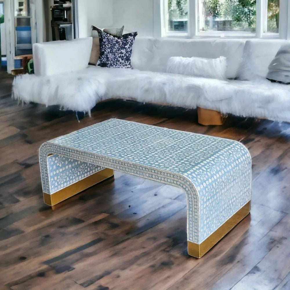 Mediterranean Pearl Low Coffee Table