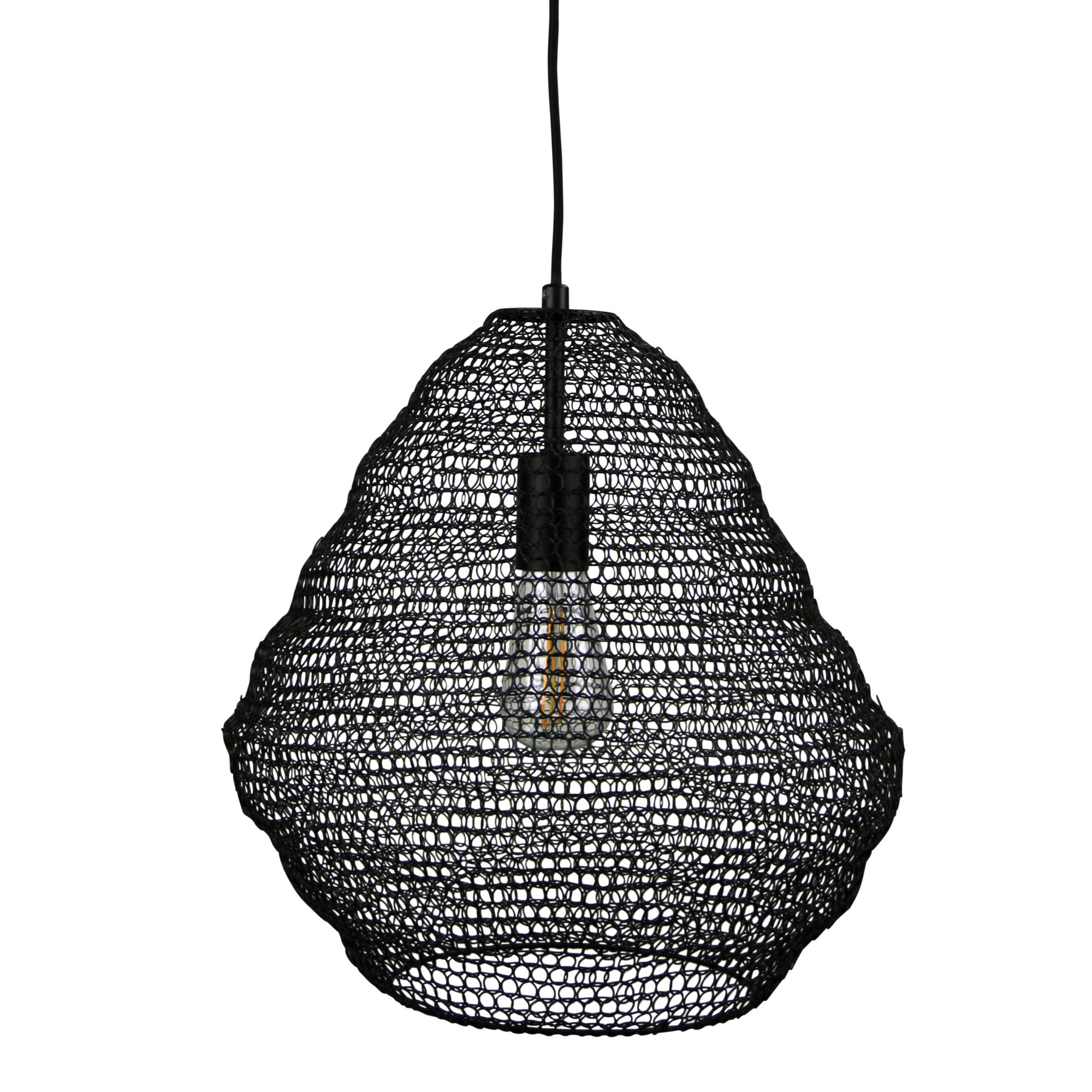 Mesh Basket Style Shade Pendant Lamp (Available in 3 Sizes)