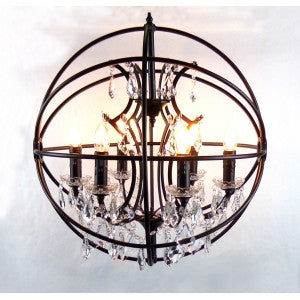 Metal Ball Luxurious Pendant Lamp - 60cms