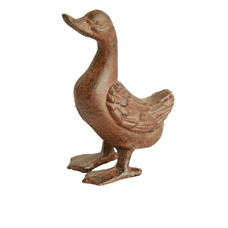 Metal Duck Head Up Garden Decor