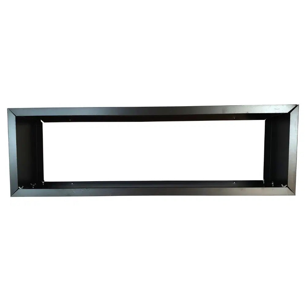 Metal Rectangle Black Planter Small