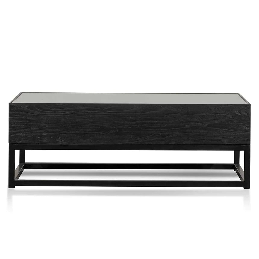 Metal and Wood Coffee Table 120cms