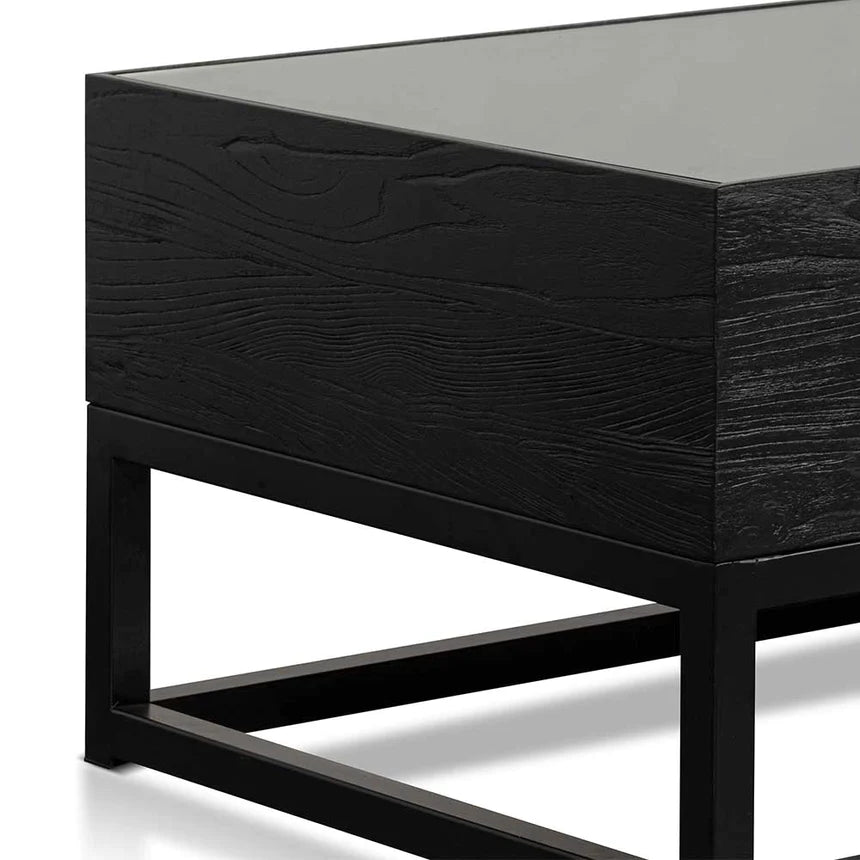 Metal and Wood Coffee Table 120cms