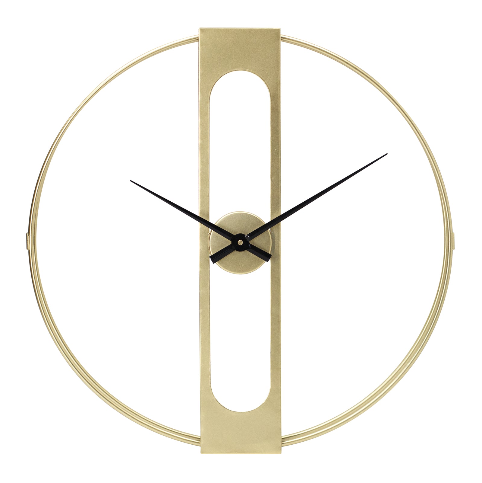 Metallic Momentum Chronograph Wall Clock 60cms