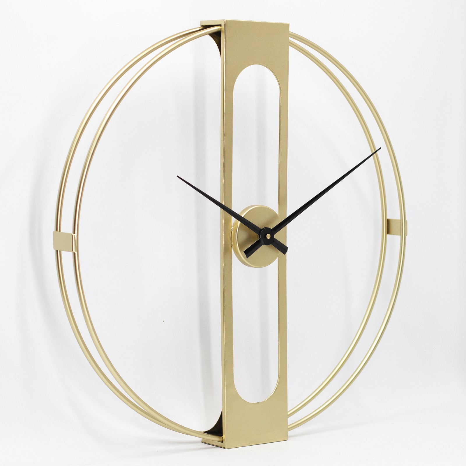 Metallic Momentum Chronograph Wall Clock 60cms