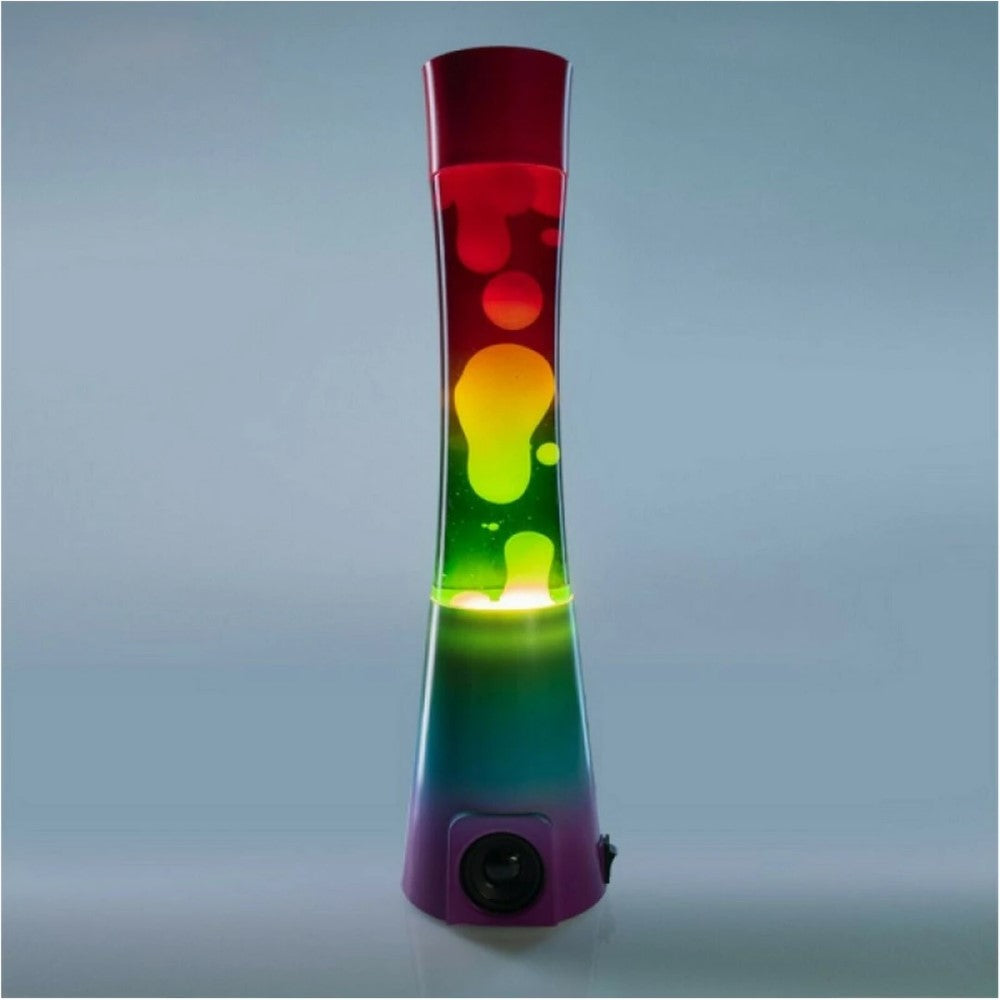 Bluetooth Speaker Motion Lava Lamp Rainbow