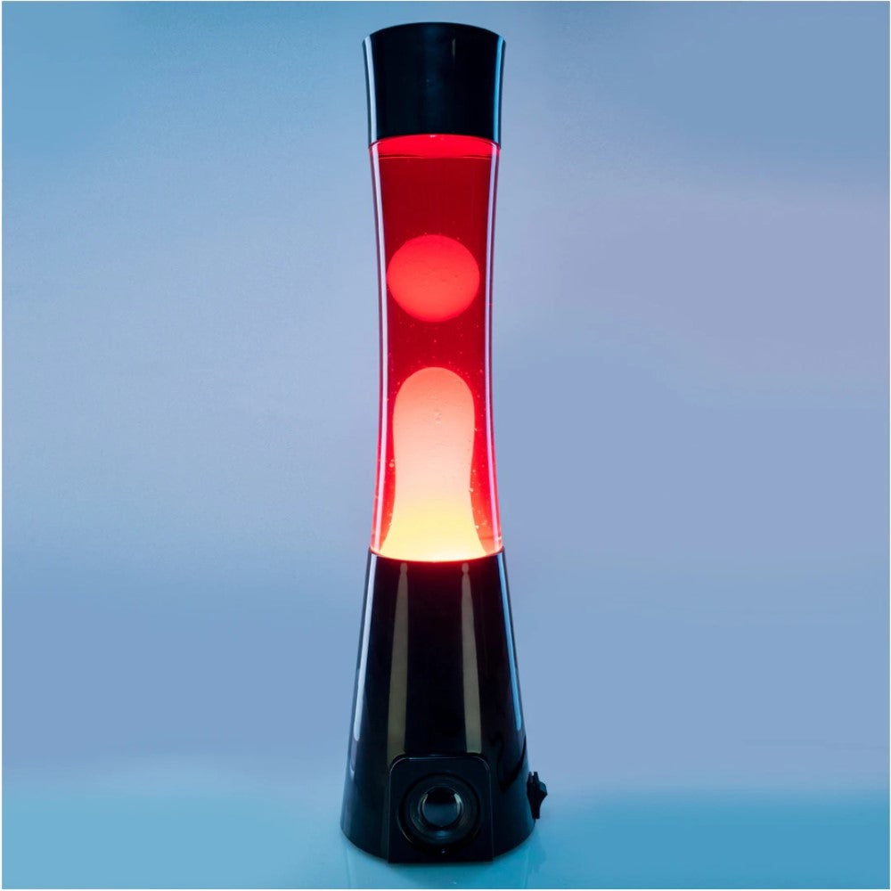 Bluetooth Speaker Motion Lava Lamp Black/Red/Yellow