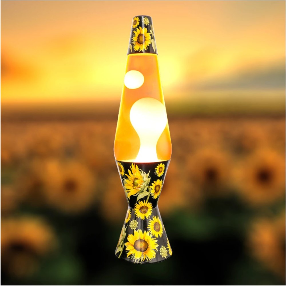 Sunflower Diamond Motion Lava Lamp