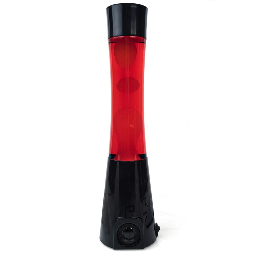 Bluetooth Speaker Motion Lava Lamp Black/Red/Yellow