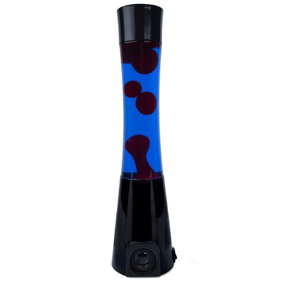 Bluetooth Speaker Motion Lava Lamp Black/Purple/Red