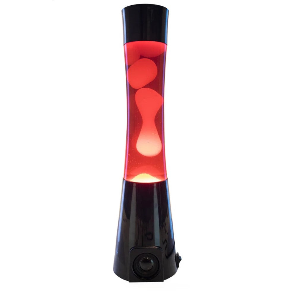 Bluetooth Speaker Motion Lava Lamp Black/Red/Yellow