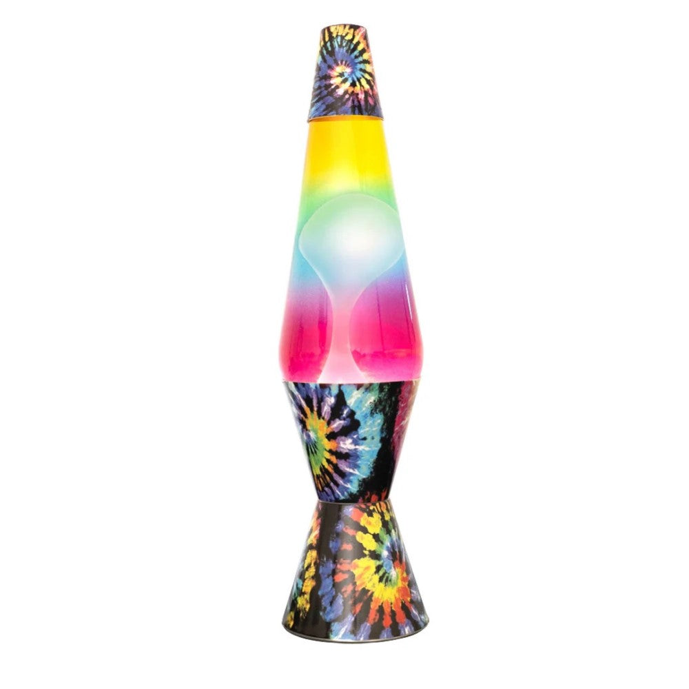 Tie Dye Diamond Motion Lava Lamp