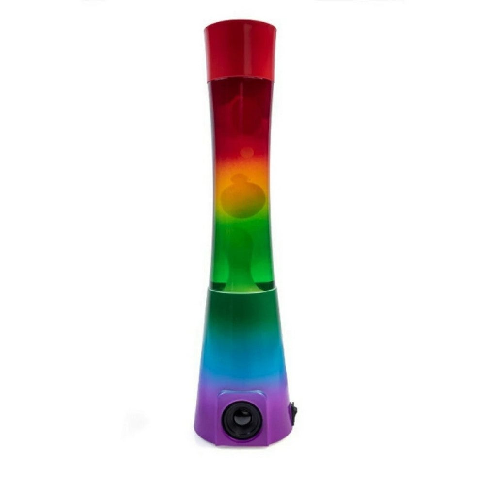 Bluetooth Speaker Motion Lava Lamp Rainbow