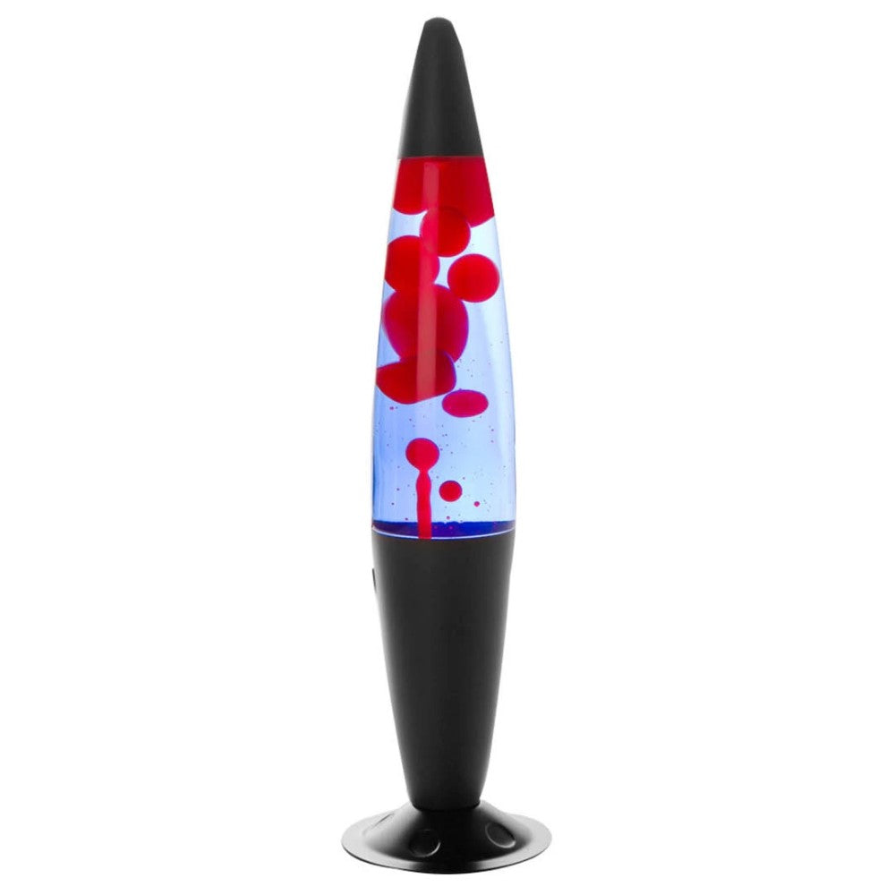 Peace Motion Lava Lamp - Black/Red/Blue