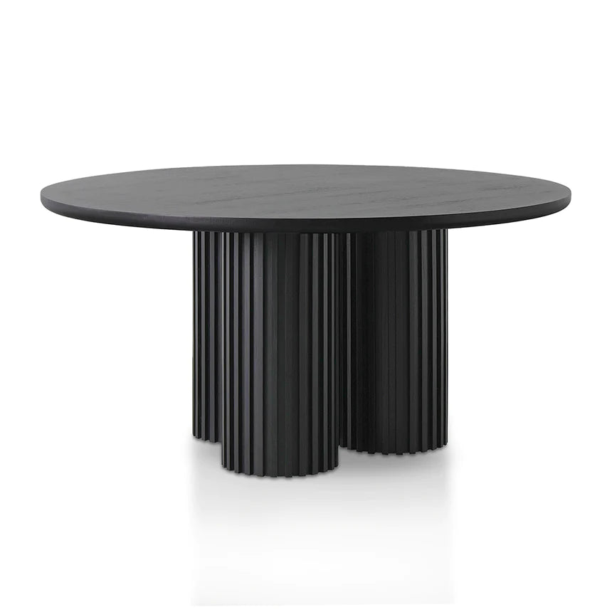 Mid-Century Modern Dining Table 150cms - Black