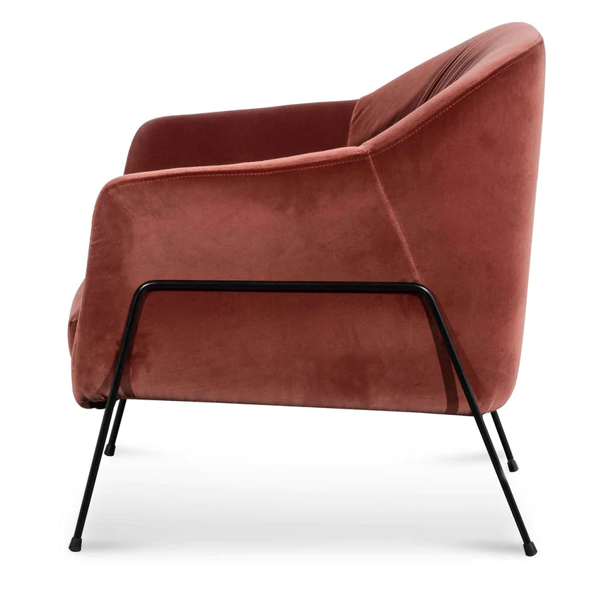 Midnight Chic Lounge Armchair (Available in 2 Colors)