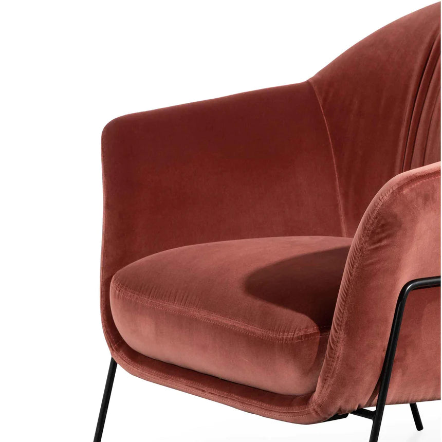 Midnight Chic Lounge Armchair (Available in 2 Colors)