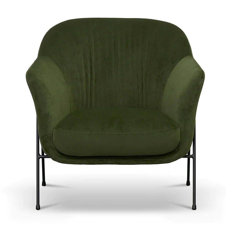 Midnight Chic Lounge Armchair (Available in 2 Colors)