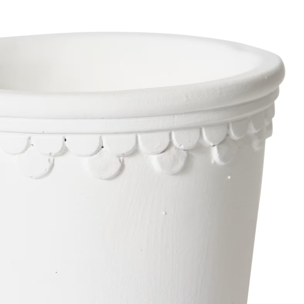 Milky Sophia Pot with Saucer - Available in 4 Sizes